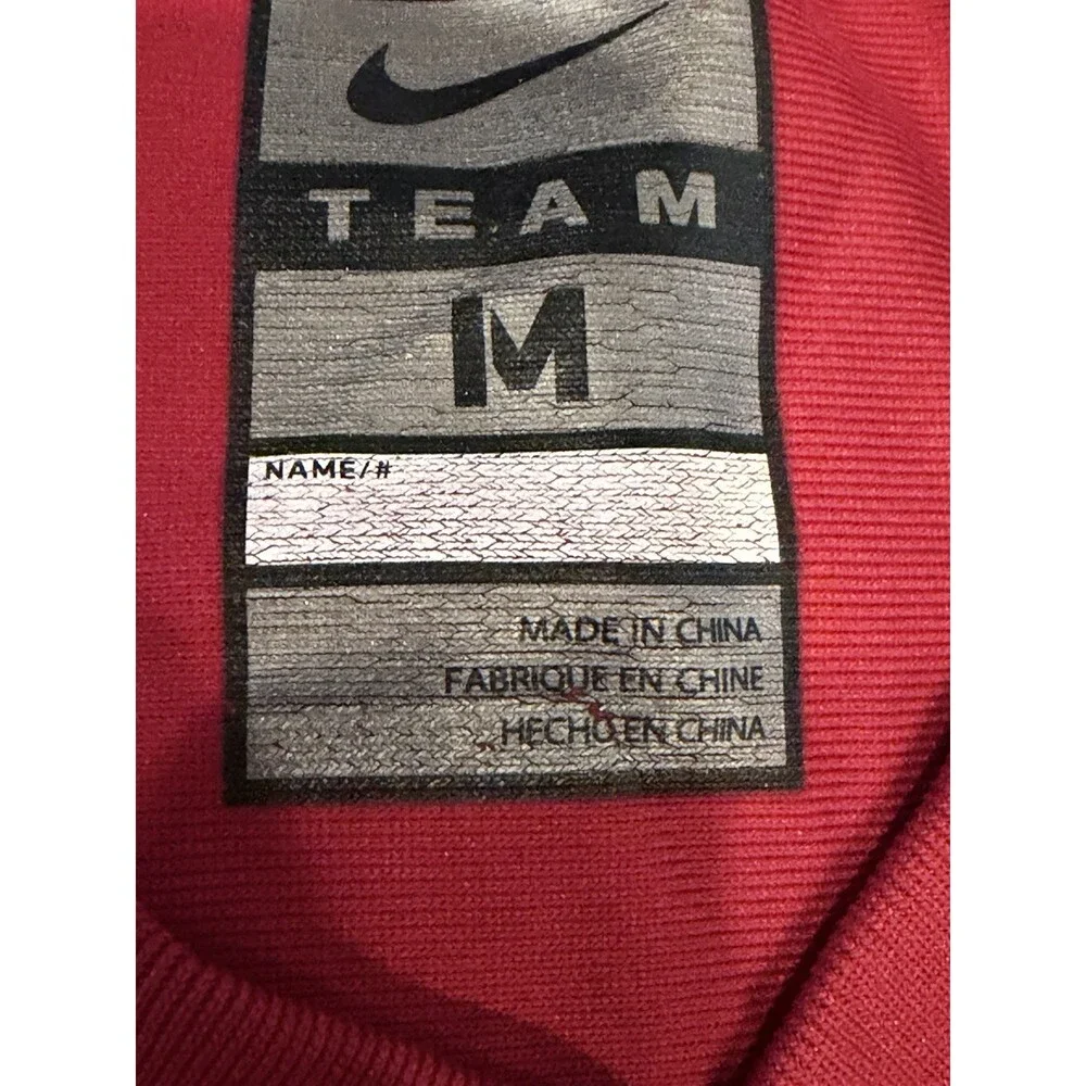Nike Alabama Crimson Tide Jersey Boy's Medium Crimson Red Jalen Milroe